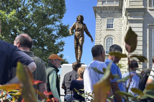 Christa McAuliffe, still pioneering, is first woman with a statue on New Hampshire capitol grounds