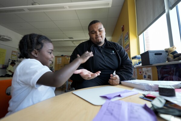 Black male teachers are a rarity in preschools. This pioneering program wants to change that